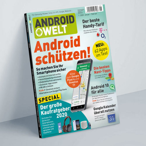 Cover AndroidWelt 1-2020